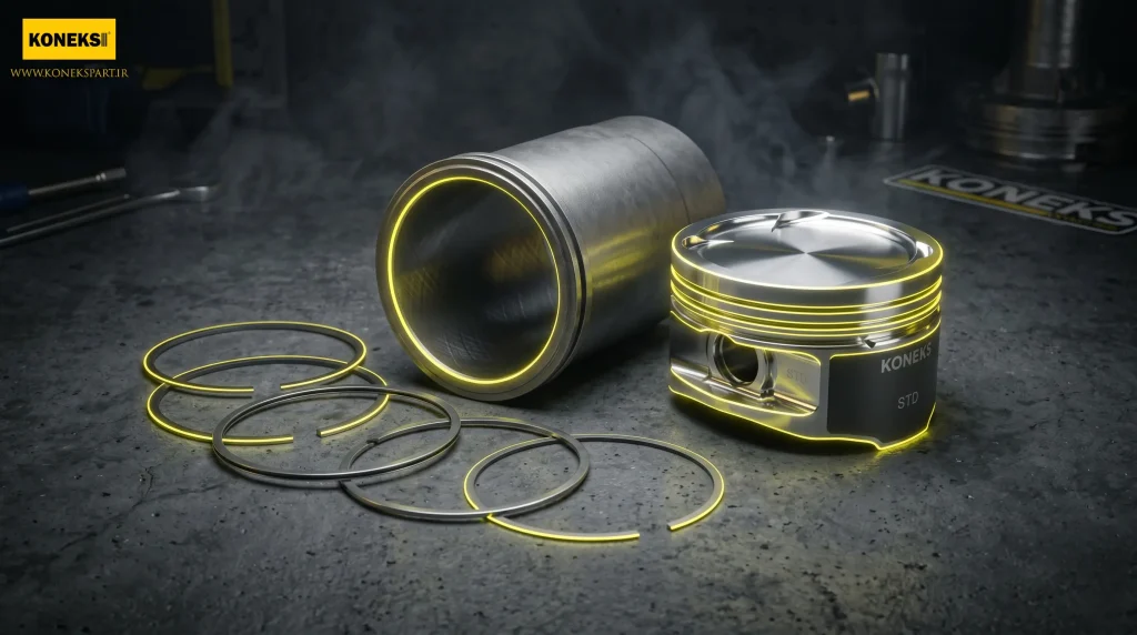 کیت رینگ و پیستون کونکس ترکیه